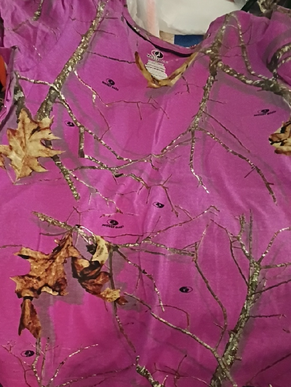 Mossy Oak Pink Camo Short Sleeve Tee